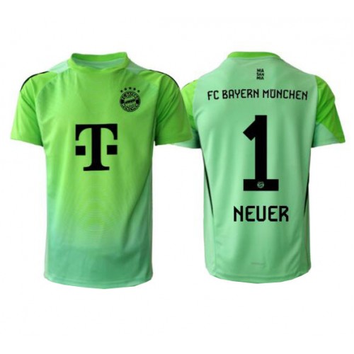 Bayern Munich Manuel Neuer #1 Målvakt Hemmatröja 2025-26 Kortärmad Bayern Munich Manuel Neuer #1 Målvakt Hemmatröja 2025-26 Kortärmad